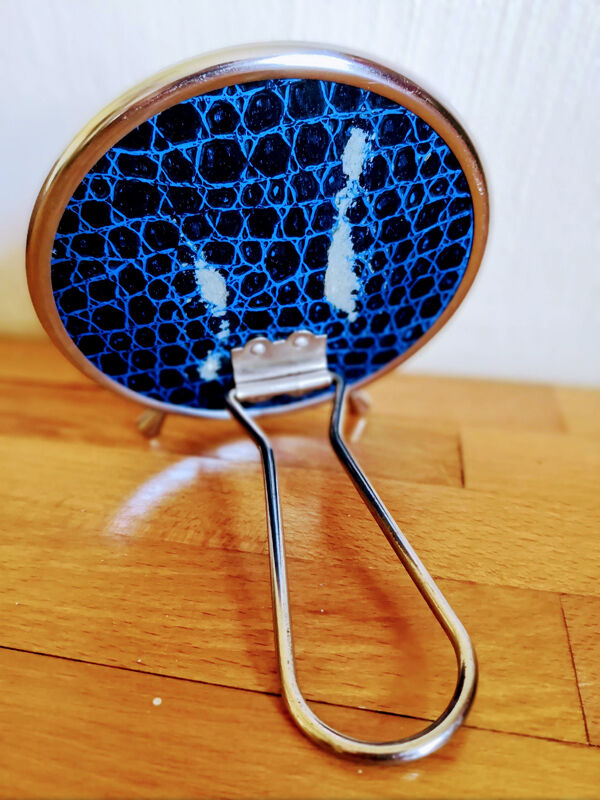 Mirror round Barber magnifying 60s