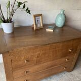 Chest of drawers, solid wood chest of drawers, 1950s