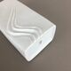 Large OP Art Vase Porcelain German Vase by Martin Freyer for Rosenthal, 1970s