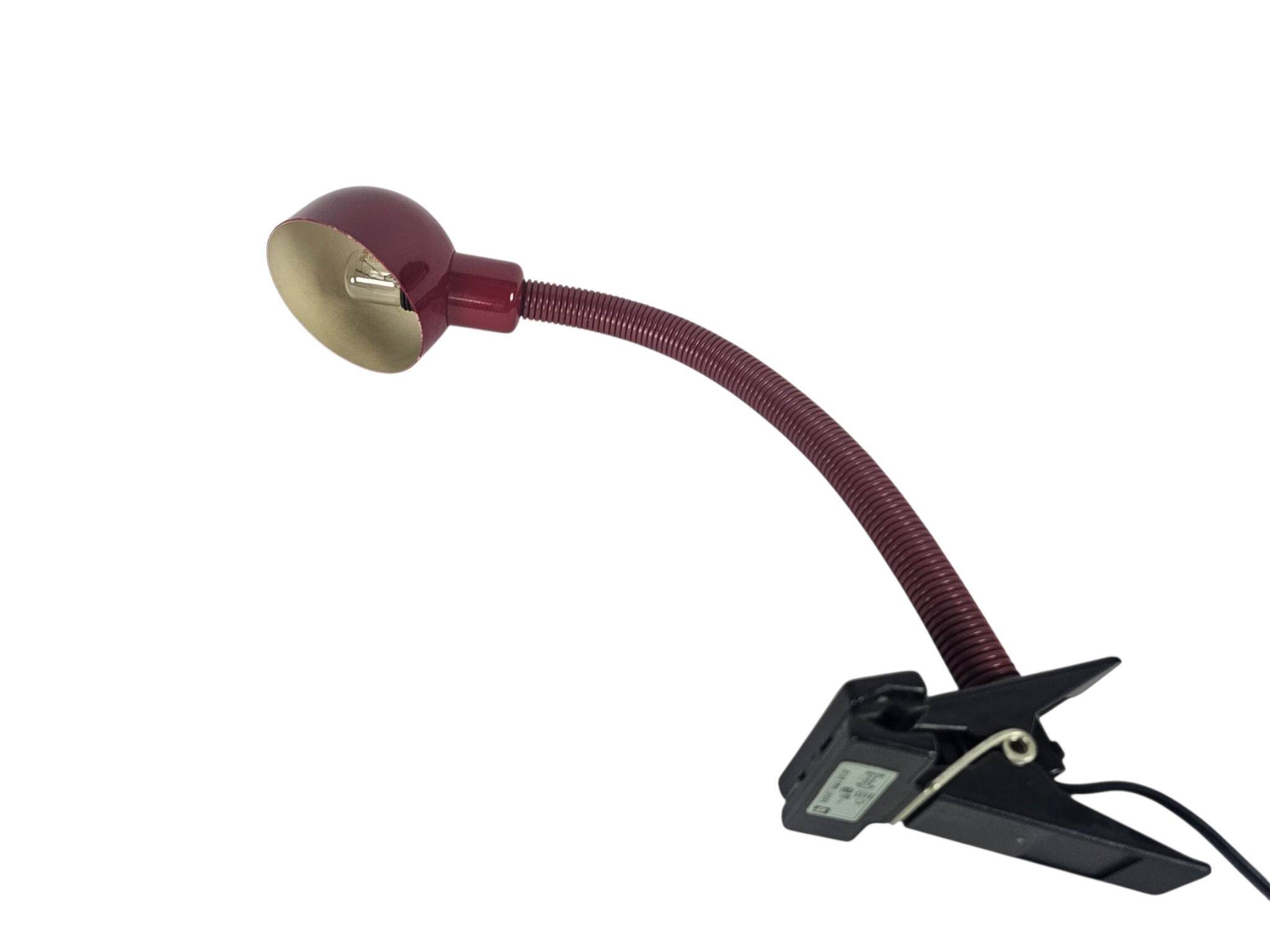 Brilliant Leuchten - 'Snake' table lamp (clamp lamp) - West Germany - 1980s