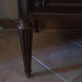 Louis XVI style chest of drawers with marble