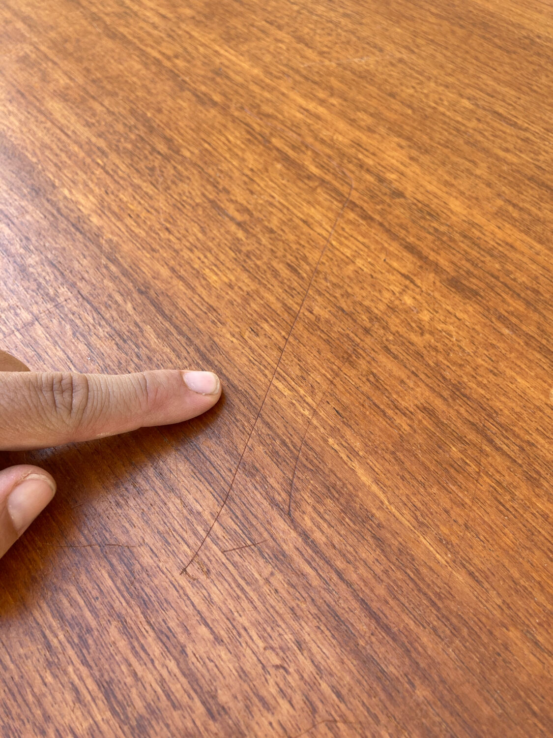 Scandinavian extendable round table