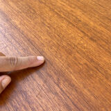 Scandinavian extendable round table