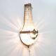 Sac a perles montgolfière wall sconces, 1940