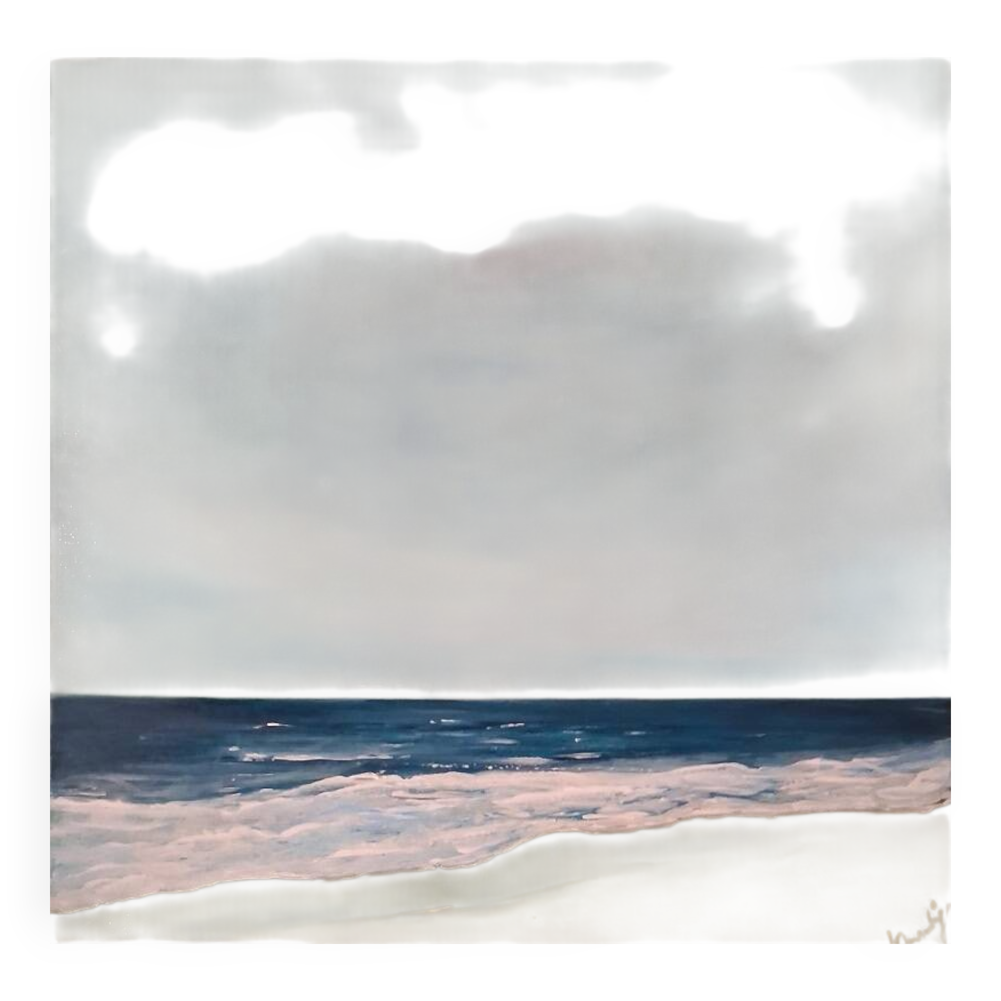 Original painting signed and delivered with its certificate: marine painting