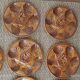 set of 12 ceramic oyster plates Atelier d'art du Reverney