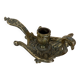 Phoenix hand bronze candlestick