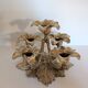 Brass flower candle holder
