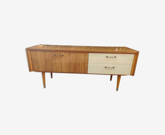 Enfilade vintage formica/teck 1960