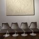 Lot de 4 chaises tulip knoll