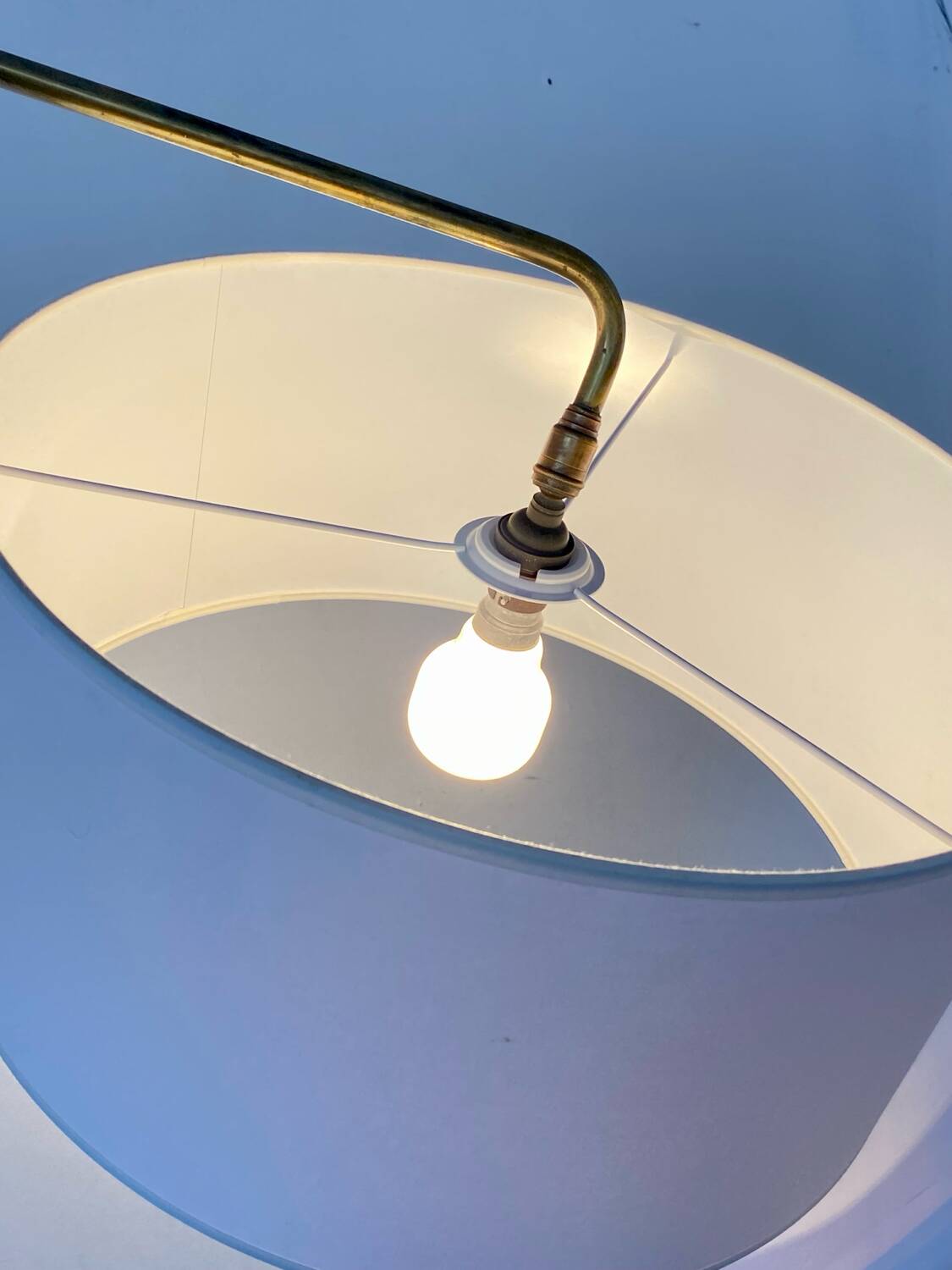 Wall lamp with arms and counterweight 1950