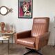 Swivel armchair 70s