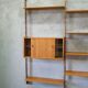 Mid-century modular teak wall unit by john texmon for blindheim mobelfabrik, norway, 1960s