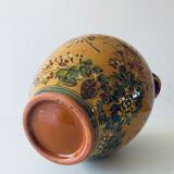 Terracotta jar shaped vase