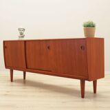 Buffet en teck, design danois, années 1970, production : Danemark