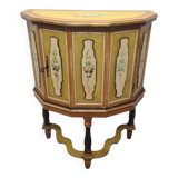 Vintage Italian Painted Cabinet, 1950s