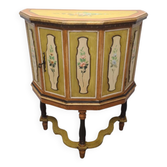 Armoire peinte italienne vintage, années 1950
