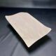 Travertine coffee table with curved corners by Claude Berraldacci. 1990s. France.