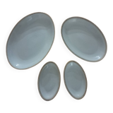 Lot plats ovales anciens Limoges