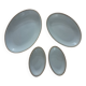 Lot of antique oval Limoges platters