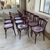 Set of 13 Japy bistro chairs, 1940