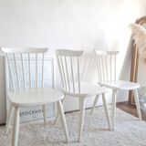 Set of six vintage Scandinavian chairs