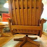 Pairs of armchairs and ottoman by Soda Galvano for Lied Mobler, Norway 1970