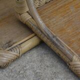 Pair of wicker bedsides