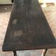 Walnut farmhouse table