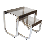 Pair of side tables 70s