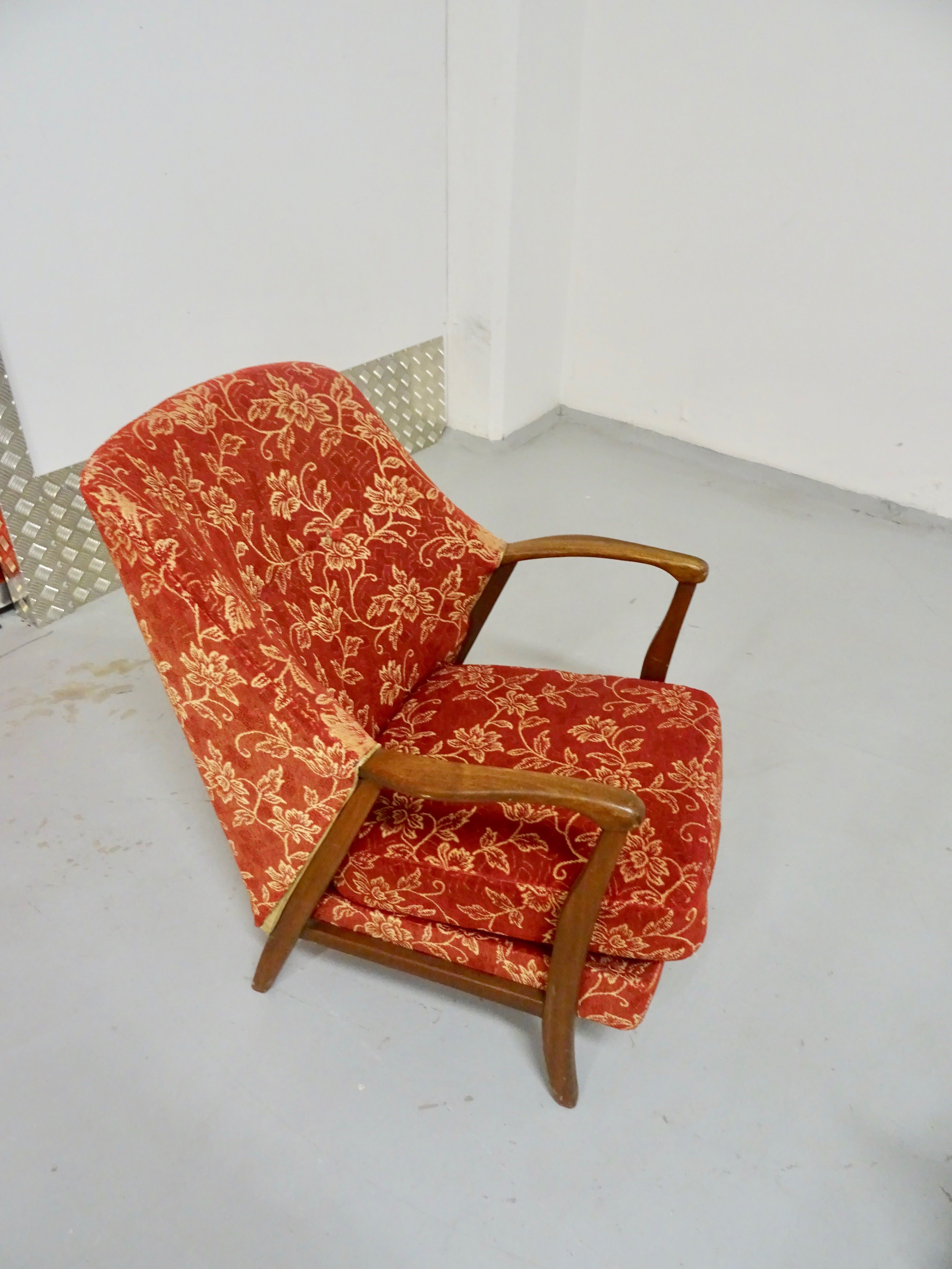 Pair of danish armchairs, 1940s