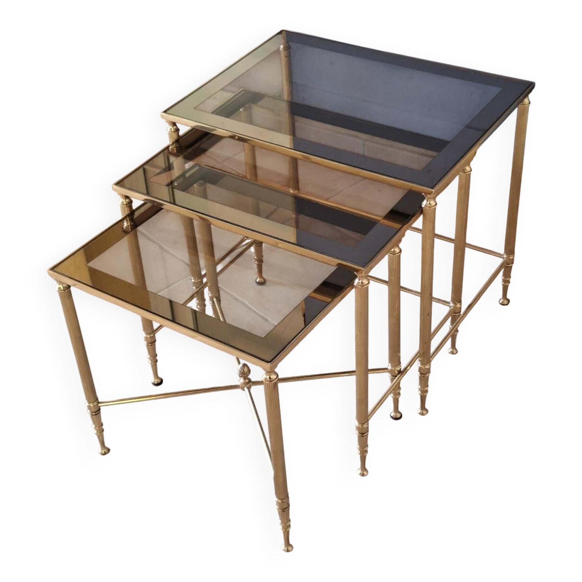 Vintage nesting tables
