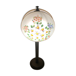 Lampe métal patiné