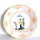 Plate in Nevers earthenware