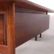 Vintage executive desk with sideboard, Arne Vodder for Sibast, 1960s