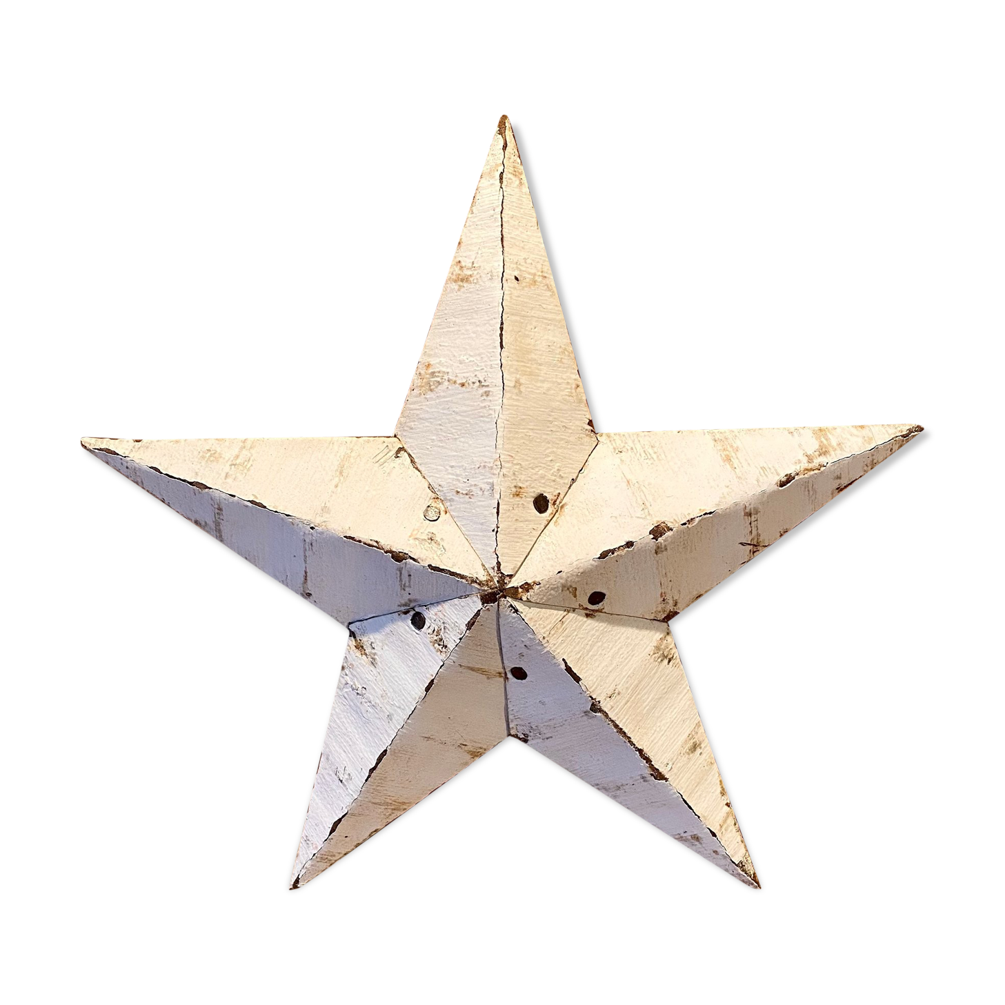 Amish white star 30cm