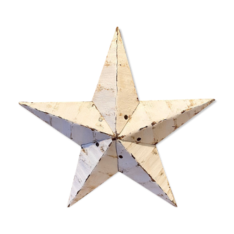 Amish white star 30cm