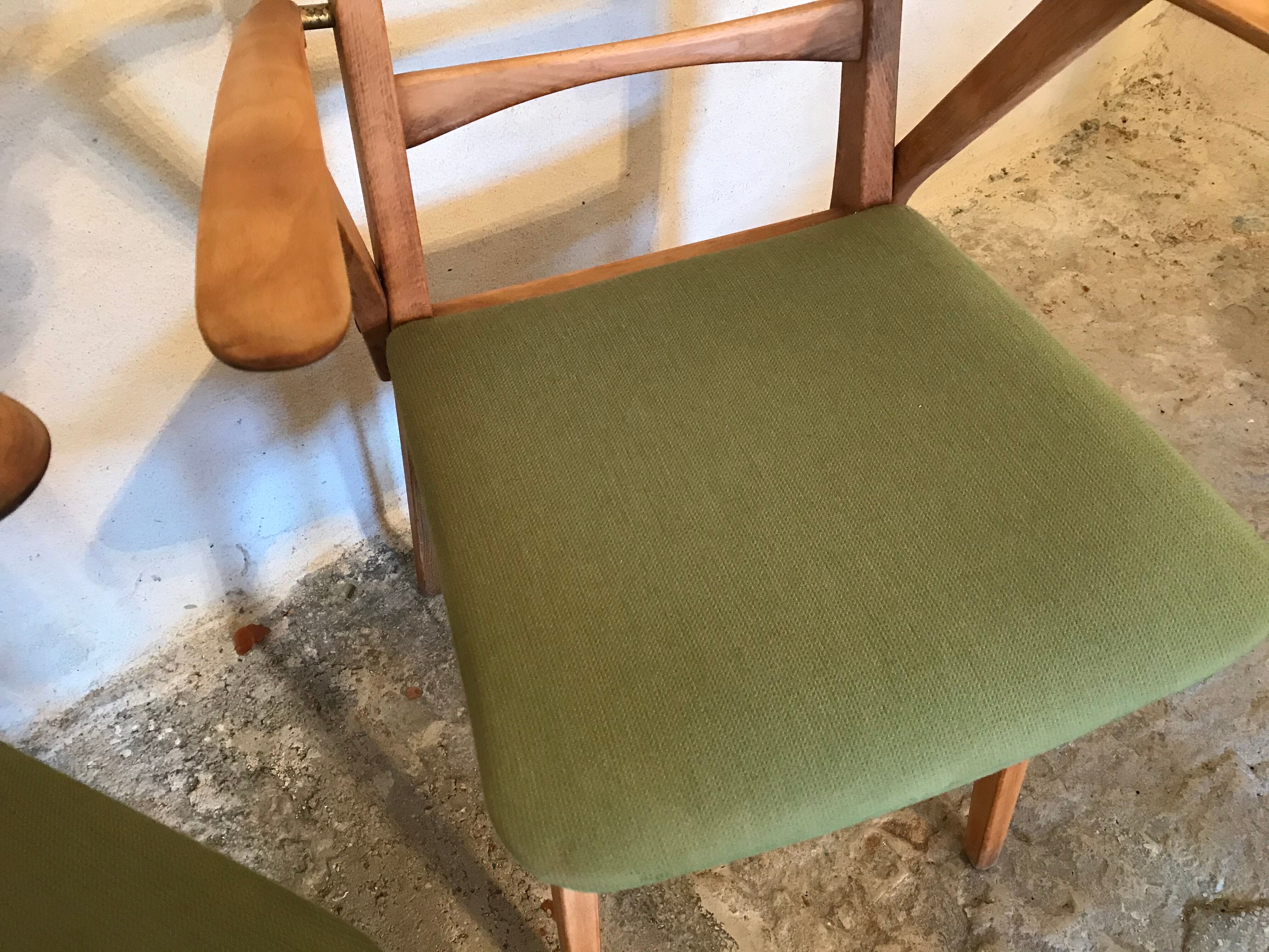 Paire de chaises vintage 1960’s style scandinave