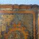 Old Florentine tray rectangle in papier-mâché