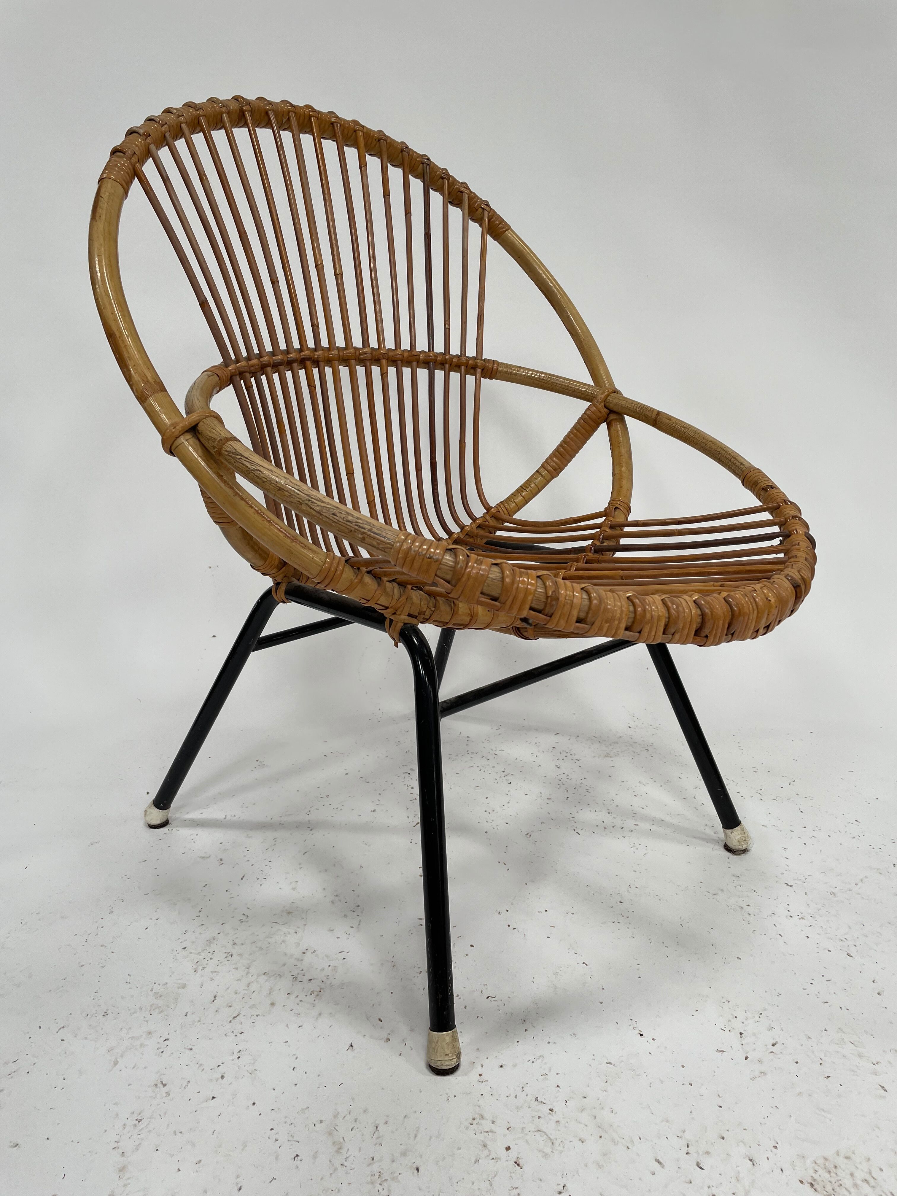 Chaise par Dirk van Sliedregt Rohe Noordwolde 1960 aux Pays-Bas