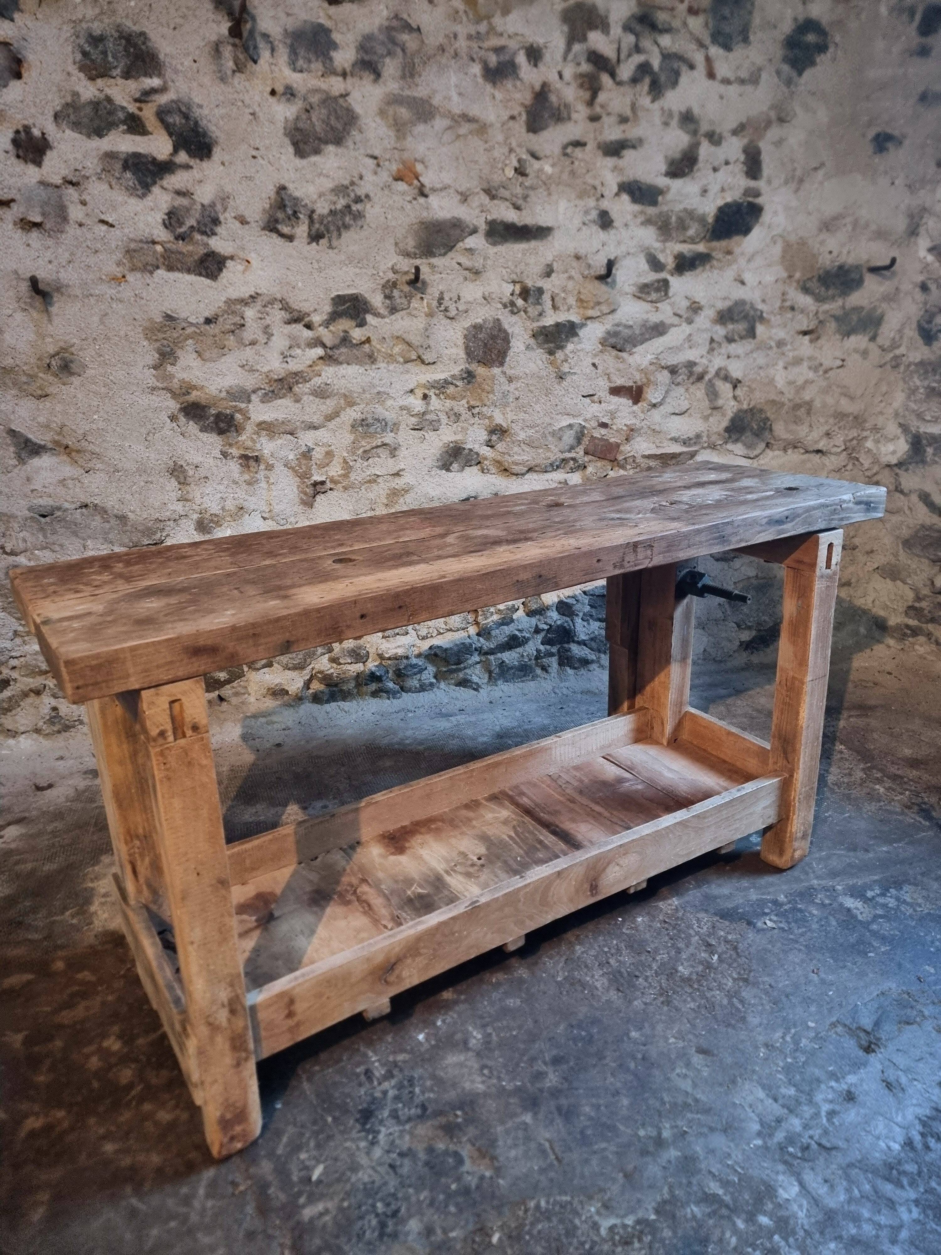 Antique oak sideboard – France 1920s–1930s – 150 cm
