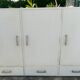 Toilet medicine cabinet 3 doors to hang