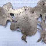 Two bronze ornaments furniture floral decoration early 20th century