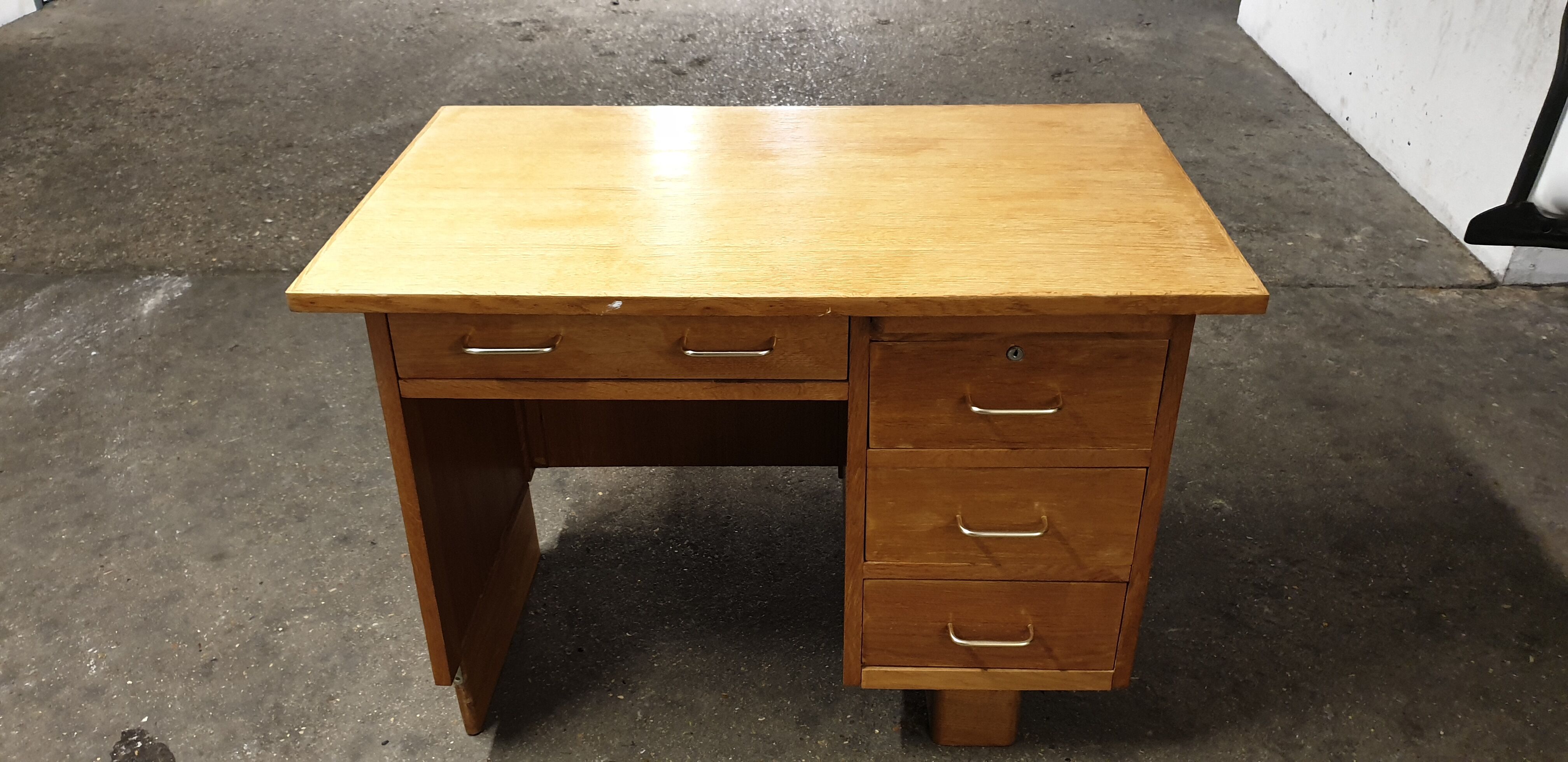 Vintage solid wood desk