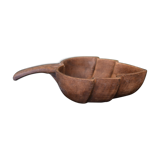 Empty wooden sheet pocket