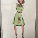 Fashion drawing G Mazoyer