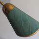 Lampadaire 1950 avec 3 abat-jours colorés