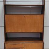 Shelf wall cabinet secretary