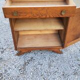 1940s oak confectioner