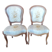 Pair of Louis XV style chairs